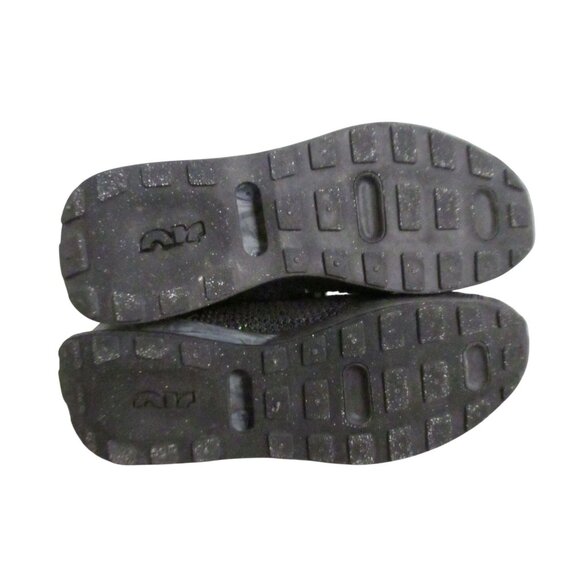 Nike Air Max Flyknit Racer Mens 10.5 Running Sneakers Triple Black Fd2764 001 - Picture 10 of 11